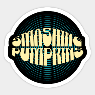 Smashing Pumpkins Fanart Design Sticker
